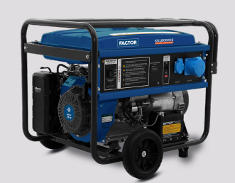 FACTOR  KGL8000CE 8.1 kVA Benzinli Monofaze Jeneratör