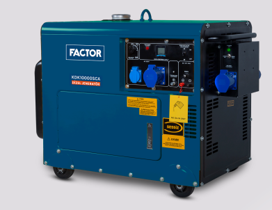 FACTOR KDK10000SCA OTOMATİK DIZEL JENERATOR 9.4kVA