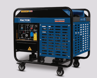 FACTOR KDK 15000 RE Dizel Jeneratör (15 Kva) Marşlı Monofaze