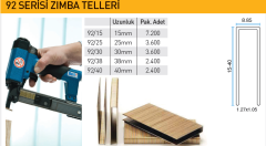 Bea 92/30 Serisi Zımba