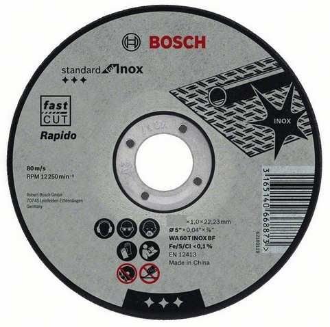 Bosch 180*1,6 Inox Kesme Diski