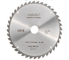 Metabo 216  24 Diş Elmas Daire Testere