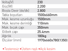 Norton Clipper CST 150 Seramik Mermer Granit ve Ateş Tuğlası Kesim Makinası Elektrikli