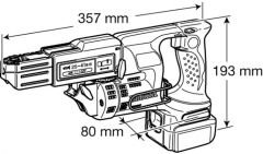 Makita BFR440RFE Akülü Şerit Vitalama Makinası 14.4V 3Ah