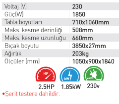 Norton Clipper CB511 Şerit Testere Seramik Mermer Granit ve Ateş Tuğlası Kesim Makinası Elektrikli