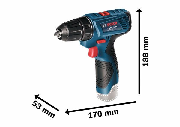 Bosch GSR 120-LI Solo Aküsüz