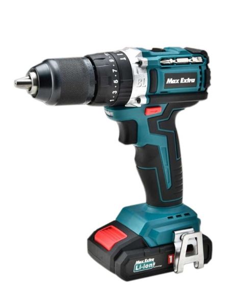 Max Extra MXP2944D 18V 2.0Ah Li-Ion Komürsüz Darbeli Akülü Matkap