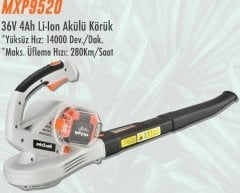 Max Extra MXP9530 Akülü Körük 36V4A 280km/h