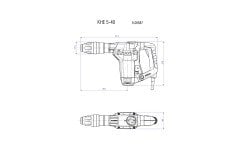 Metabo KHE 5-40  BL Kırıcı Delici Matkap 7.5J