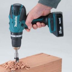 Makita HP457DWE Akülü Darbeli Matkap 18V 1.5Ah Li-ion