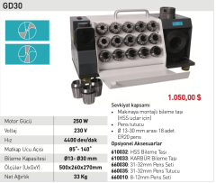 OZCO   GD30 Matkap Ucu Bileme Motoru