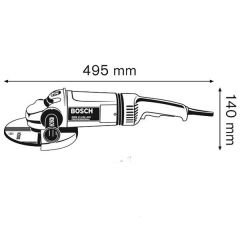 Bosch GWS 21-230 H Taşlama Makinası