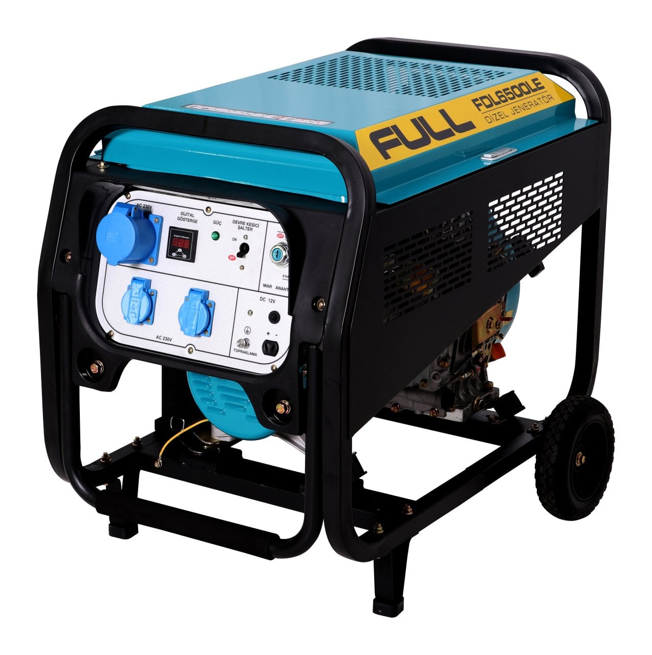 Full FDL6500 LE Dizel Jeneratör | Full Jeneratör - Dizel Kabinsiz