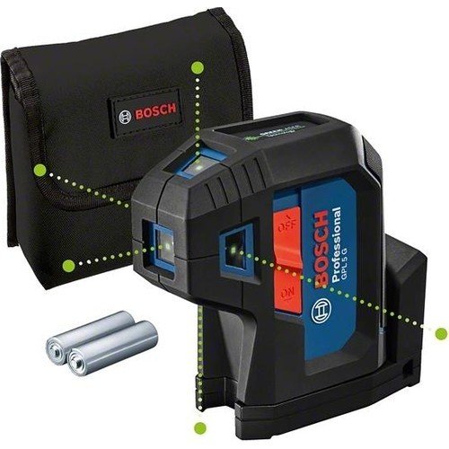 Bosch Gpl 5 G Kompakt 5 Nokta Yeşil Lazer