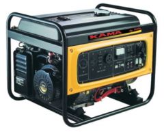 Kama By Reis KGE 6500 E Benzinli Jeneratör (5.5 Kva) İpli ve Marşlı Monofaze