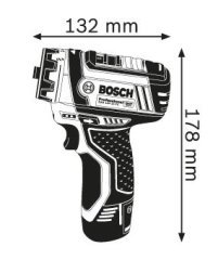 Bosch GSR 12V-15 FC Professional Akülü Vidalama