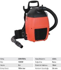 Power Wash HYS36 Dikey Vakum Makinası