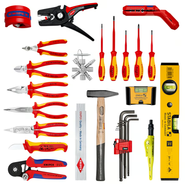 Knipex Modüler X18 Elektrikçi Çanta 22 Parça