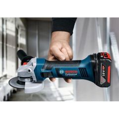 Bosch GWS 18-125 V-LI  Cift Akülü Taşlama 