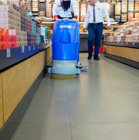 Cleanvac B4501 Akülü Zemin Temizleme Makinası