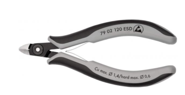 KNIPEX HASSAS ELEKTRONİKÇİ YAN KESKİ ESD