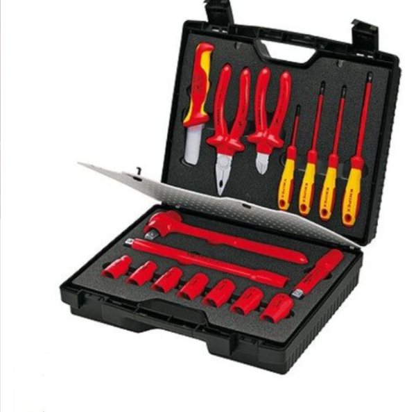 KNIPEX 989911 KOMPAKT TAKIM ÇANTASI 17 PARÇALI