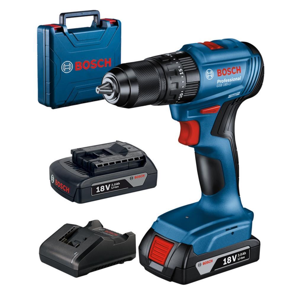 Bosch Gsb 185 Li Akülü Darbeli Matkap 2x2 Amper