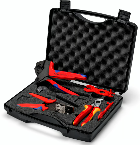 KNIPEX MC4 SOLAR KONEKTÖRLER İÇİN 7 PARÇALI SET