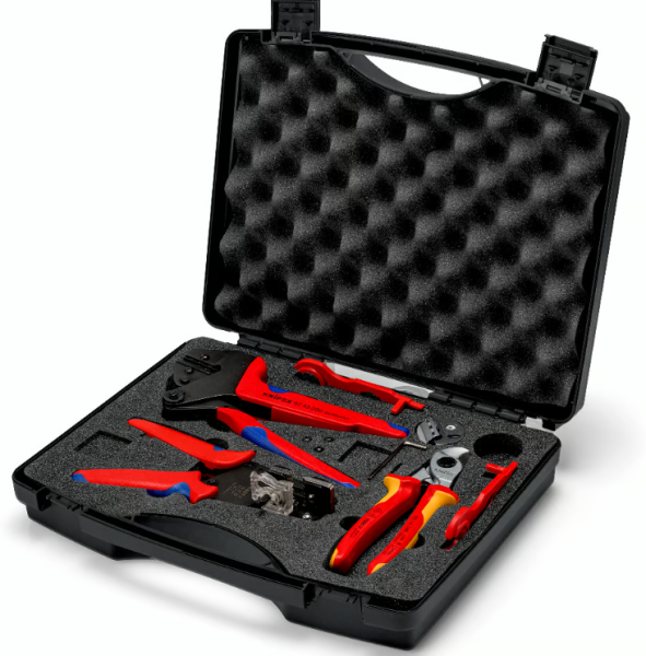 KNIPEX MC4 SOLAR KONEKTÖRLER İÇİN 7 PARÇALI SET