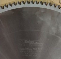 Kohertz 420*120 Aluminyum ve PVC Elmas Daire Testere