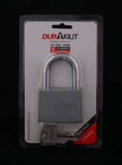 Dura 60 MM Kare Krom Asma Kilit