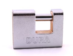 Dura 80 MM Krom Yandan Açmalı Asma Kilit