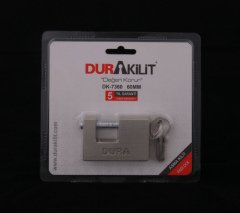 Dura 60 MM Yandan Açmalı Asma Kilit Demir Gövdeli
