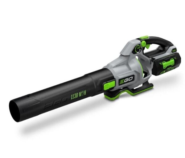 Ego LB6704E KİT Akülü Üfleme Makinesi (5 Ah Akü+Hızlı Şarj)