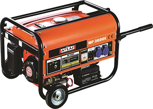 Attlas MP3600E Benzinli Marşlı  Monofaze (220V)  Jeneratör