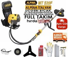ALPİNA MT520F MOTORLU SIRT TIRPAN HEDİYELİ
