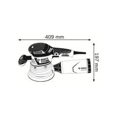Bosch GEX 125-150 AVE Eksantrik Zımpara Makinası