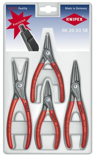 KNIPEX 00 20 03 SB SEGMAN PENSE SETI 4 PRÇ