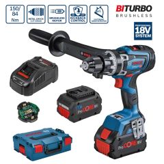 Bosch GSB 18V-150 C Çift Akülü Darbeli Vidalama Makinesi