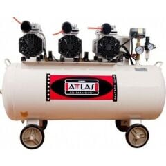 Attlas SK20100 100 lt Sessiz Yağsız Monofaze Kompresör