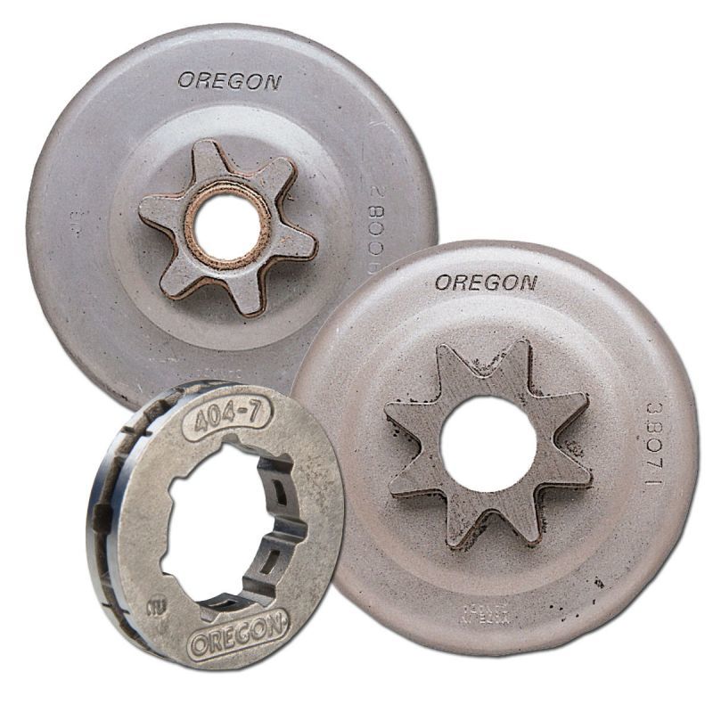 Oregon 100757 Zincir Dişlisi Rimli 3/8 Oleo-Mac 962, 956