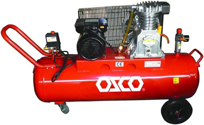 Osco 100 Lt Yağlı Kompresör Kasnaklı