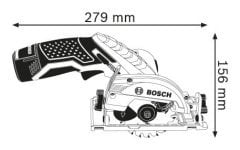Bosch GKS 12 V-26 Akülü Daire Testere