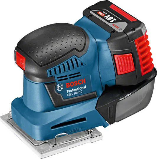 Bosch GSS 18 V-10 Akülü Titreşimli Zımpara