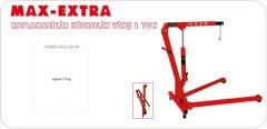 Max Extra 1 Ton 3 Ayaklı Katlanır Hidrolik Garaj Vinci Lemko