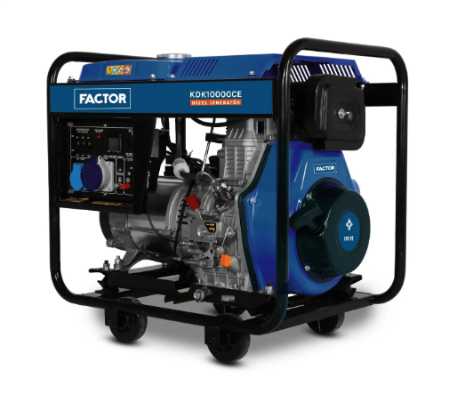 Factor  KDK 10000 CE 9.4 kVA Dizel Monofaze Jeneratör