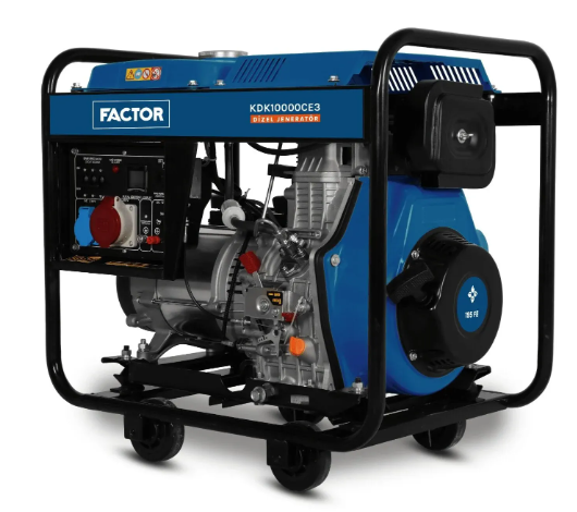 Factor KDK 10000 CE3 9.4 kVA Dizel Trifaze Jeneratör