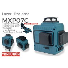 Max Extra MXP07G Yatay Dikey Nokta Yeşil Lazer Nivo