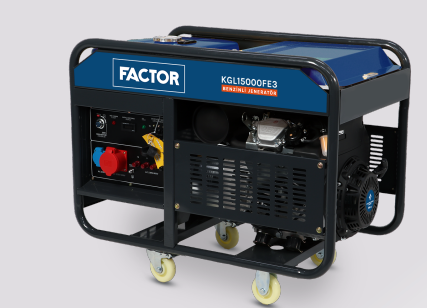 FACTOR KGL15000FE3 BENZİNLİ TRİFAZ JENERATÖR 15 KVA
