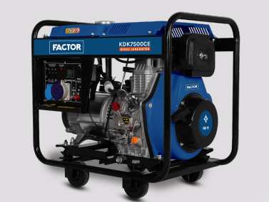 FACTOR KDK 7500 CE Dizel Jeneratör Marşlı Monofaze